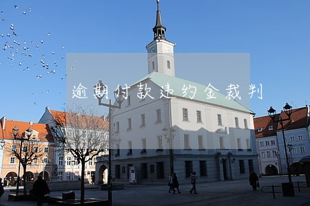 逾期付款违约金裁判 逾期付款违约金裁判