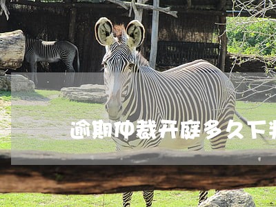 逾期仲裁开庭多久下判决书 逾期仲裁开庭多久下判决书