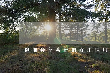 逾期会不会影响终生信用 逾期会不会影响终生信用