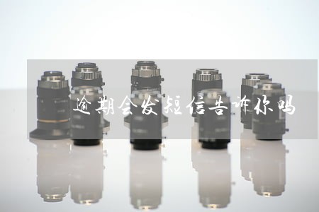 逾期会发短信告诉你吗 逾期会发短信告诉你吗