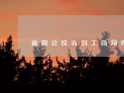 逾期会投诉到工商局吗