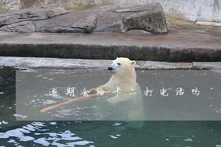 逾期会给卡二打电话吗 逾期会给卡二打电话吗