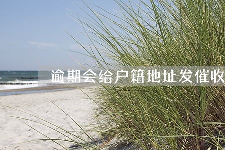 逾期会给户籍地址发催收函吗 逾期会给户籍地址发催收函吗