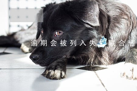 逾期会被列入失信联合惩戒对象吗 逾期会被列入失信联合惩戒对象吗