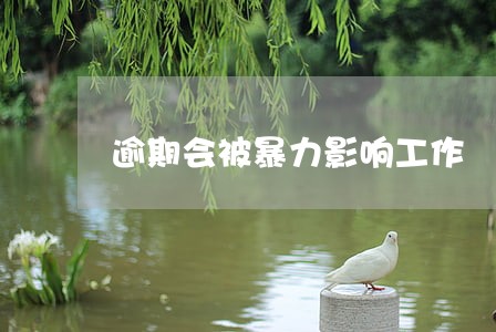 逾期会被暴力影响工作 逾期会被暴力影响工作