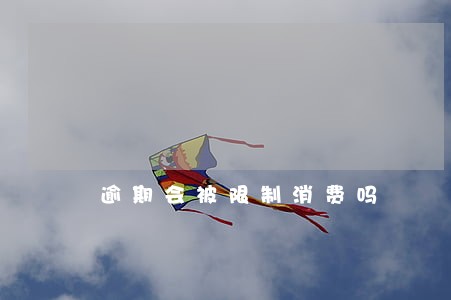 逾期会被限制消费吗 逾期会被限制消费吗