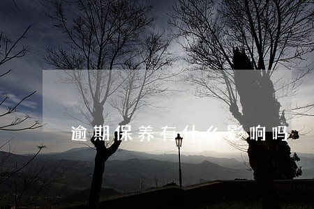 逾期保养有什么影响吗