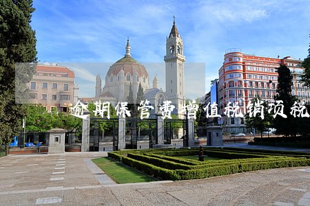 逾期保管费增值税销项税额 逾期保管费增值税销项税额