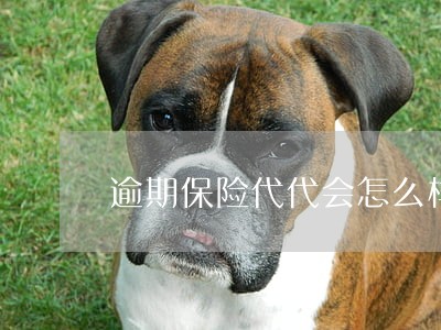 逾期保险代代会怎么样 逾期保险代代会怎么样