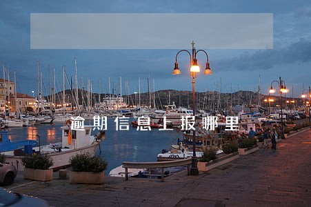 逾期信息上报哪里 逾期信息上报哪里