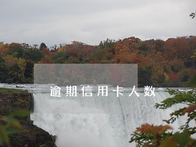 逾期信用卡人数 逾期信用卡人数