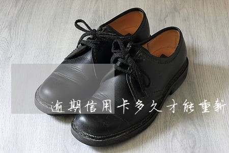 逾期信用卡多久才能重新用