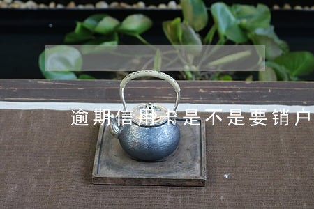 逾期信用卡是不是要销户