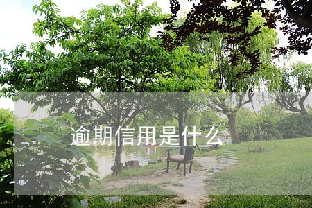 逾期信用是什么 逾期信用是什么