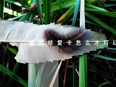 逾期修复卡怎么才可以得到 逾期修复卡怎么才可以得到