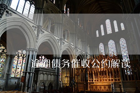 逾期债务催收公约解读 逾期债务催收公约解读