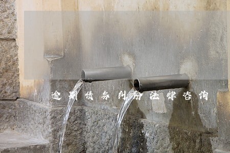 逾期债务纠纷法律咨询