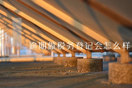 逾期做税务登记会怎么样 逾期做税务登记会怎么样