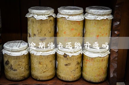 逾期停卡还能开通吗 逾期停卡还能开通吗