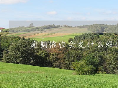 逾期催收会发什么短信 逾期催收会发什么短信