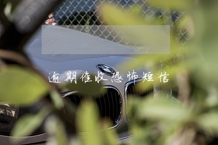 逾期催收恐怖短信 逾期催收恐怖短信