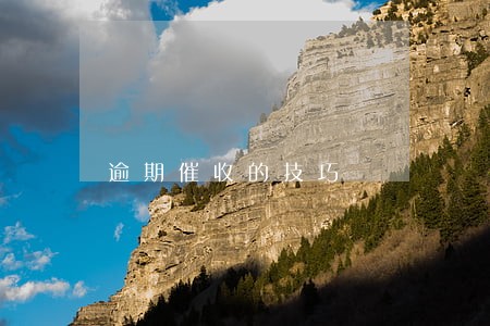 逾期催收的技巧