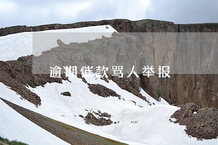 逾期催款骂人举报