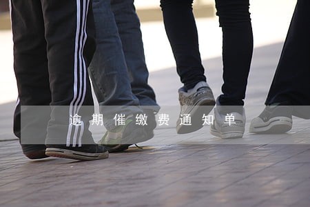 逾期催缴费通知单 逾期催缴费通知单