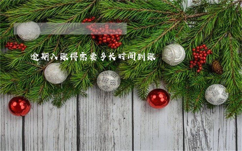 逾期入账得需要多长时间到账