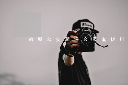 逾期公安局提交报案材料