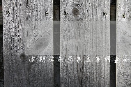 逾期公安局来立案调查会问什么