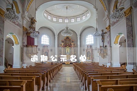 逾期公示名单