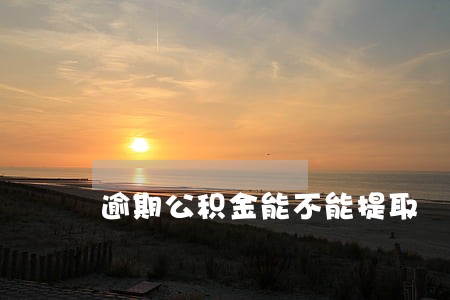 逾期公积金能不能提取 逾期公积金能不能提取