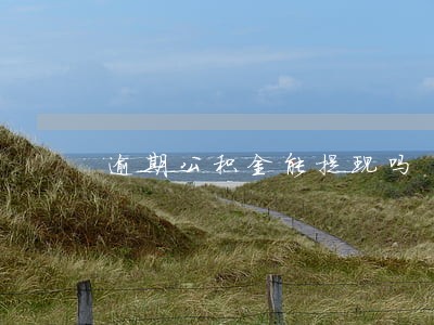 逾期公积金能提现吗 逾期公积金能提现吗