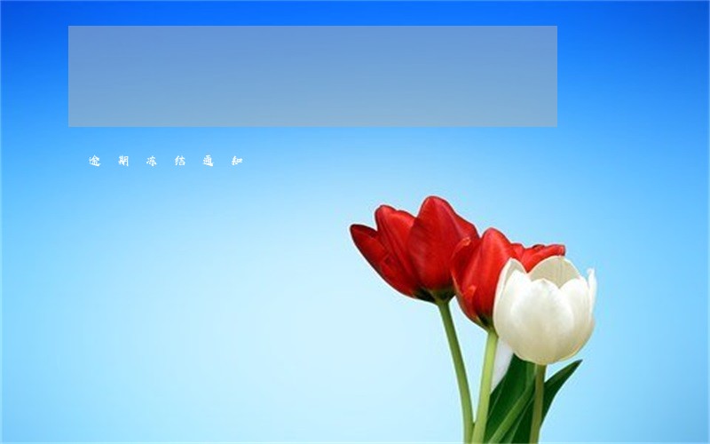 逾期冻结通知 逾期冻结通知