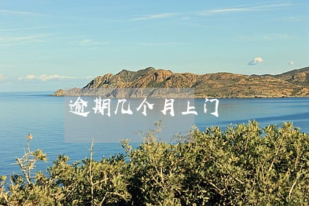 逾期几个月上门 逾期几个月上门