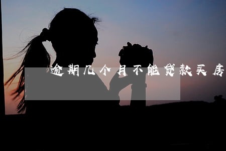 逾期几个月不能贷款买房