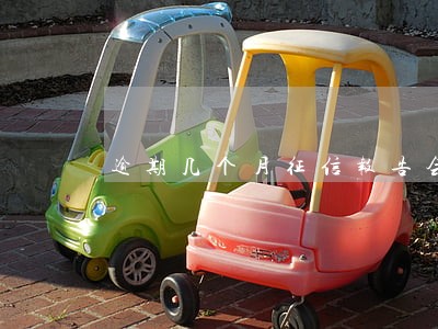 逾期几个月征信报告会显示