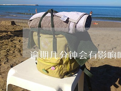 逾期几分钟会有影响吗 逾期几分钟会有影响吗