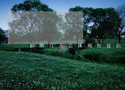 逾期几天会体现在征信报告上 逾期几天会体现在征信报告上