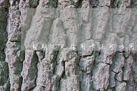 逾期几天信用卡还可以用不