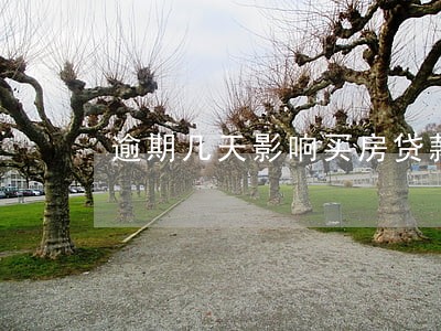 逾期几天影响买房贷款吗 逾期几天影响买房贷款吗