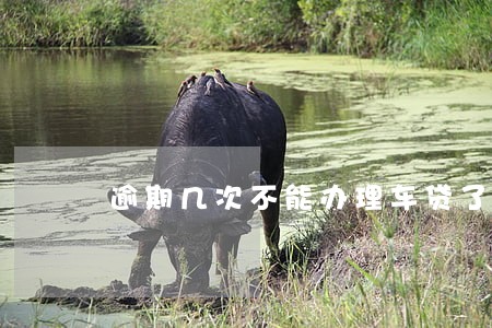 逾期几次不能办理车贷了 逾期几次不能办理车贷了
