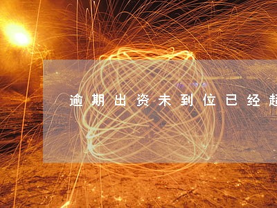 逾期出资未到位已经超过2年 逾期出资未到位已经超过2年