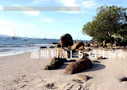 逾期利息15倍计算表 逾期利息15倍计算表
