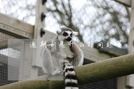 逾期利息什么时间起算 逾期利息什么时间起算