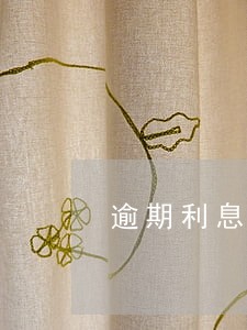 逾期利息借条范本