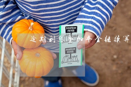 逾期利息叠加本金继续算利息 逾期利息叠加本金继续算利息
