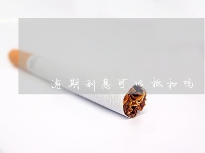 逾期利息可以抵扣吗 逾期利息可以抵扣吗