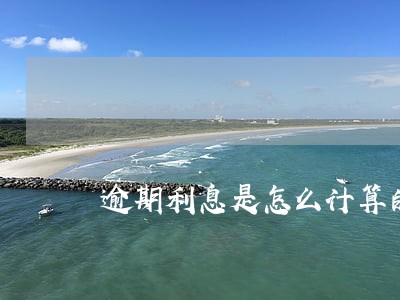 逾期利息是怎么计算的 逾期利息是怎么计算的